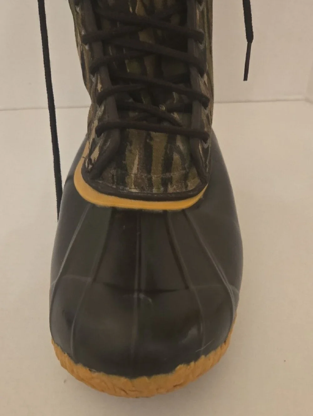 LIBERTY Thinsulate Vintage Camo Steel-Shank Duck-Hunting Boots